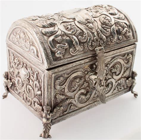 metallic jewelry box|jewelry box for sterling silver.